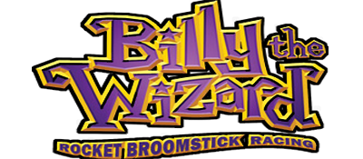 Billy the Wizard: Rocket Broomstick Racing title screen for Playstation 2